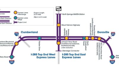 I-285 Top End Express Lanes Update