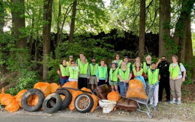 Keeping Railroad Avenue Clean and Green