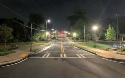 New Streetlights Create Bright Future in Downtown Tucker