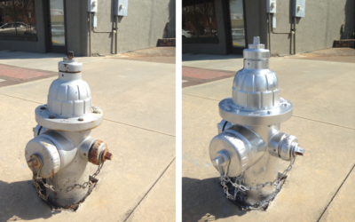 Repainting Fire Hydrants