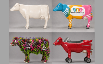 Moo-tivating contest inspired by fiberglass cow gift to cities